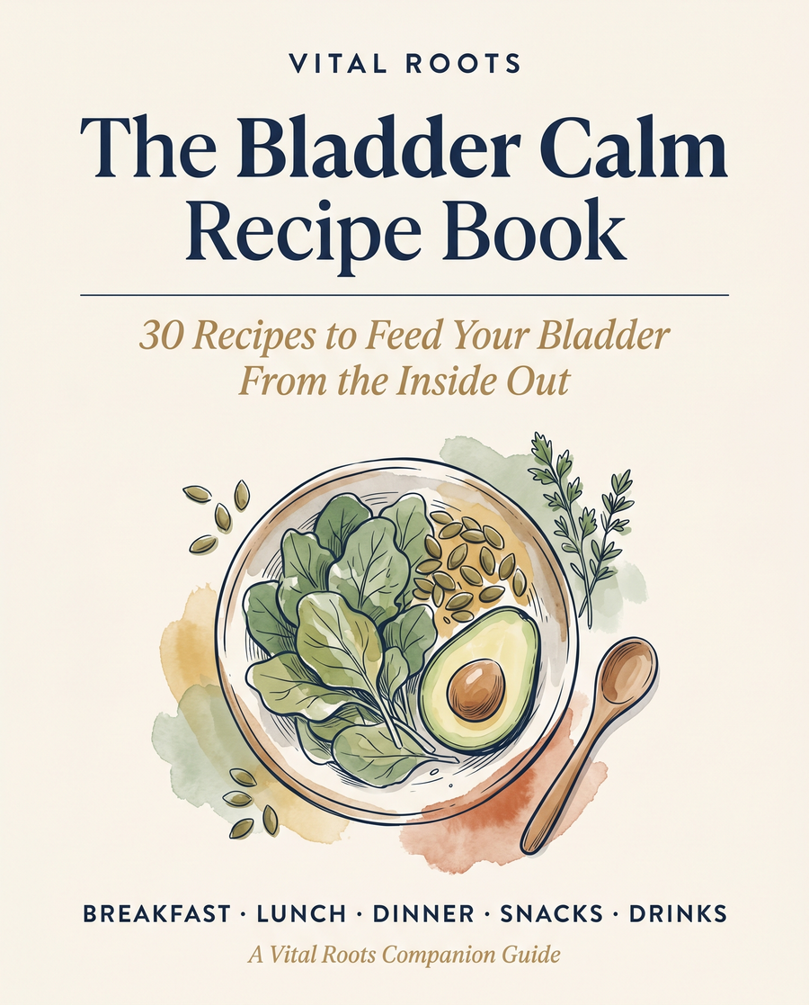 The Bladder Calm Recipe Book